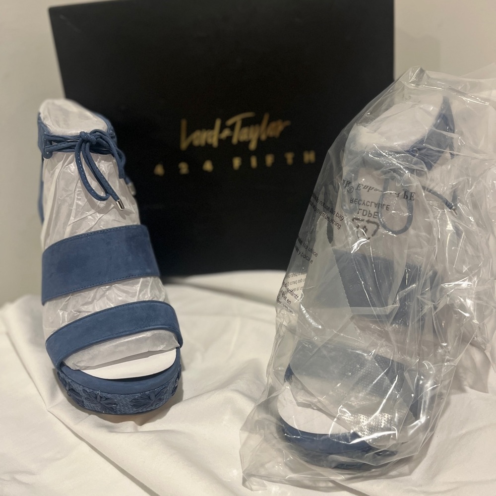 Lord & Taylor Wedge Sandals